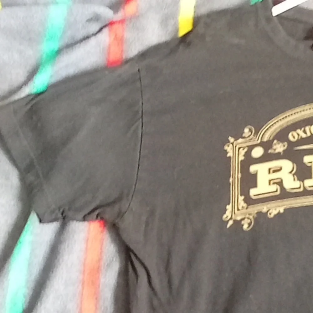 Mens Sols Large Black Gold Graphic T-Shirt - Picture 3 of 7